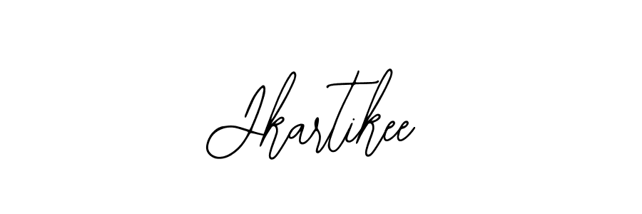 Use a signature maker to create a handwritten signature online. With this signature software, you can design (Bearetta-2O07w) your own signature for name Jkartikee. Jkartikee signature style 12 images and pictures png