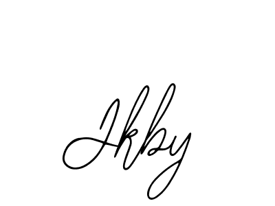 Design your own signature with our free online signature maker. With this signature software, you can create a handwritten (Bearetta-2O07w) signature for name Jkby. Jkby signature style 12 images and pictures png