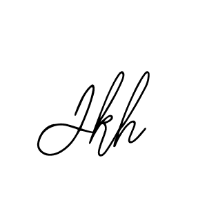 Also You can easily find your signature by using the search form. We will create Jkh name handwritten signature images for you free of cost using Bearetta-2O07w sign style. Jkh signature style 12 images and pictures png