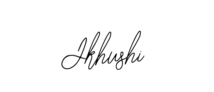 Similarly Bearetta-2O07w is the best handwritten signature design. Signature creator online .You can use it as an online autograph creator for name Jkhushi. Jkhushi signature style 12 images and pictures png