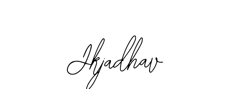 Design your own signature with our free online signature maker. With this signature software, you can create a handwritten (Bearetta-2O07w) signature for name Jkjadhav. Jkjadhav signature style 12 images and pictures png