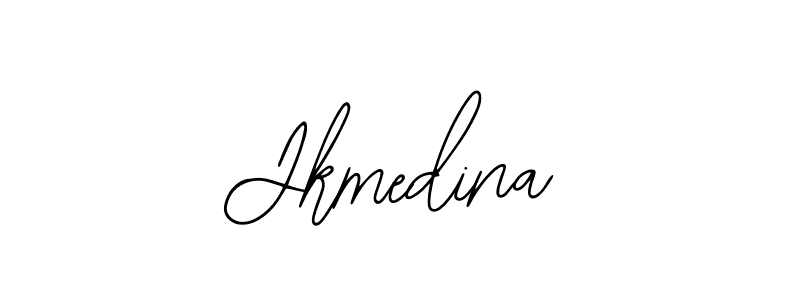 if you are searching for the best signature style for your name Jkmedina. so please give up your signature search. here we have designed multiple signature styles  using Bearetta-2O07w. Jkmedina signature style 12 images and pictures png