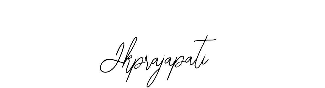 How to make Jkprajapati name signature. Use Bearetta-2O07w style for creating short signs online. This is the latest handwritten sign. Jkprajapati signature style 12 images and pictures png