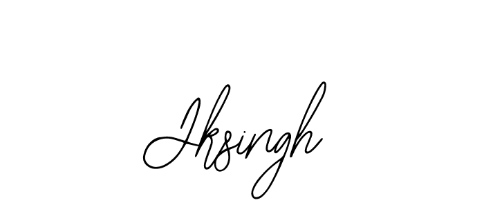 You should practise on your own different ways (Bearetta-2O07w) to write your name (Jksingh) in signature. don't let someone else do it for you. Jksingh signature style 12 images and pictures png