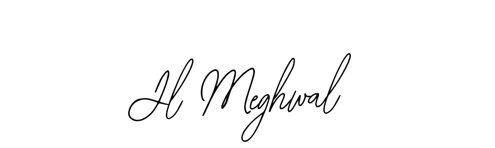 How to make Jl Meghwal signature? Bearetta-2O07w is a professional autograph style. Create handwritten signature for Jl Meghwal name. Jl Meghwal signature style 12 images and pictures png