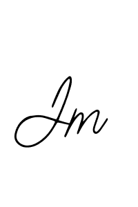 How to make Jm signature? Bearetta-2O07w is a professional autograph style. Create handwritten signature for Jm name. Jm signature style 12 images and pictures png