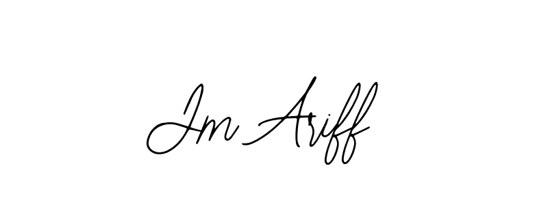 Make a beautiful signature design for name Jm Ariff. Use this online signature maker to create a handwritten signature for free. Jm Ariff signature style 12 images and pictures png