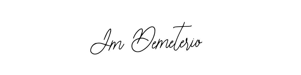 Bearetta-2O07w is a professional signature style that is perfect for those who want to add a touch of class to their signature. It is also a great choice for those who want to make their signature more unique. Get Jm Demeterio name to fancy signature for free. Jm Demeterio signature style 12 images and pictures png