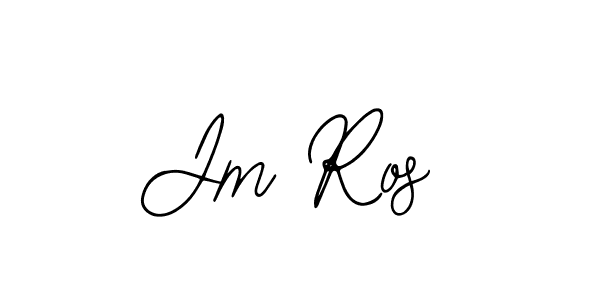 Similarly Bearetta-2O07w is the best handwritten signature design. Signature creator online .You can use it as an online autograph creator for name Jm Ros. Jm Ros signature style 12 images and pictures png