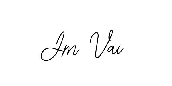 The best way (Bearetta-2O07w) to make a short signature is to pick only two or three words in your name. The name Jm Vai include a total of six letters. For converting this name. Jm Vai signature style 12 images and pictures png