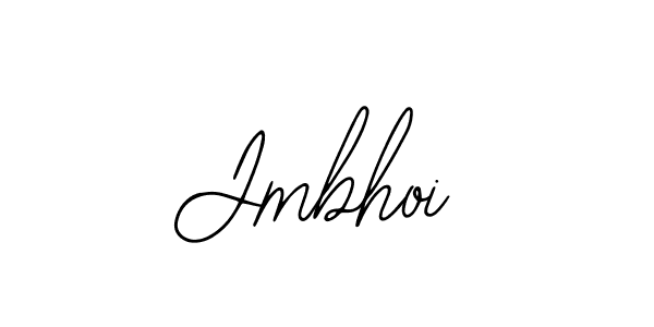 Design your own signature with our free online signature maker. With this signature software, you can create a handwritten (Bearetta-2O07w) signature for name Jmbhoi. Jmbhoi signature style 12 images and pictures png