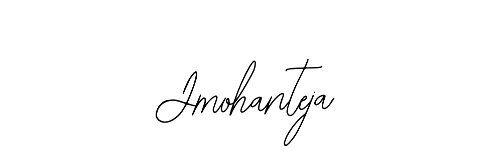 Also we have Jmohanteja name is the best signature style. Create professional handwritten signature collection using Bearetta-2O07w autograph style. Jmohanteja signature style 12 images and pictures png