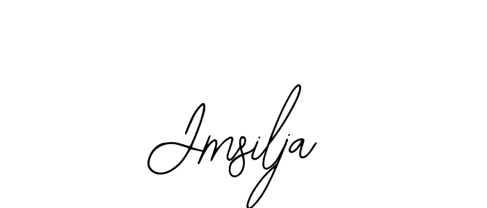 The best way (Bearetta-2O07w) to make a short signature is to pick only two or three words in your name. The name Jmsilja include a total of six letters. For converting this name. Jmsilja signature style 12 images and pictures png