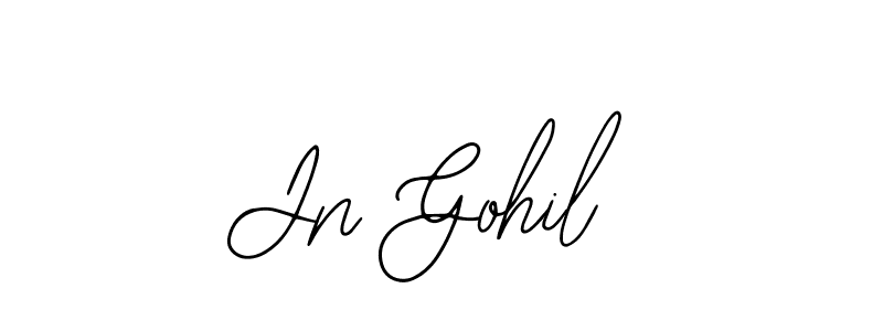 Make a beautiful signature design for name Jn Gohil. With this signature (Bearetta-2O07w) style, you can create a handwritten signature for free. Jn Gohil signature style 12 images and pictures png