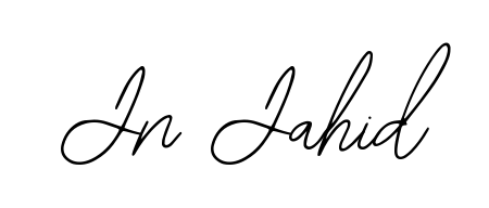 The Bearetta-2O07w lettering style adds unique flourish to name Jn Jahid. Stand out with a custom digital autograph made in seconds. Jn Jahid signature style 12 images and pictures png
