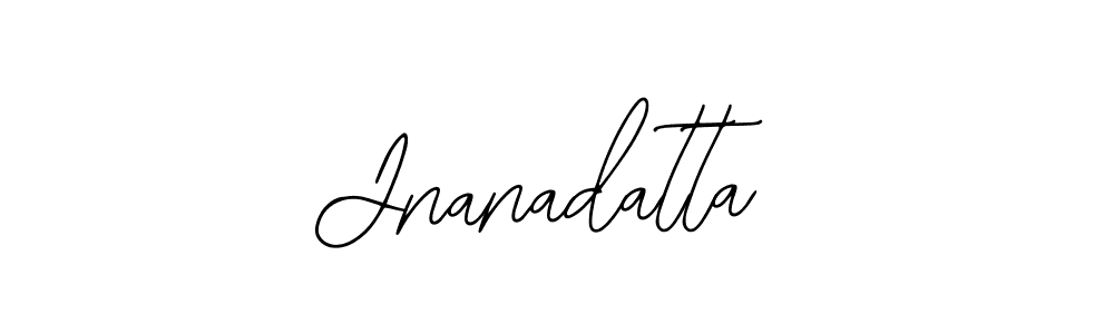 if you are searching for the best signature style for your name Jnanadatta. so please give up your signature search. here we have designed multiple signature styles  using Bearetta-2O07w. Jnanadatta signature style 12 images and pictures png