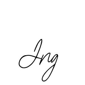 The best way (Bearetta-2O07w) to make a short signature is to pick only two or three words in your name. The name Jng include a total of six letters. For converting this name. Jng signature style 12 images and pictures png