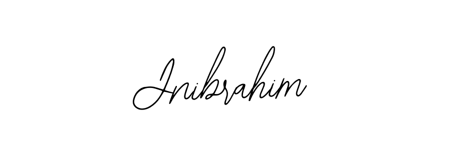 The best way (Bearetta-2O07w) to make a short signature is to pick only two or three words in your name. The name Jnibrahim include a total of six letters. For converting this name. Jnibrahim signature style 12 images and pictures png
