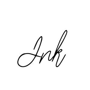 Make a beautiful signature design for name Jnk. With this signature (Bearetta-2O07w) style, you can create a handwritten signature for free. Jnk signature style 12 images and pictures png