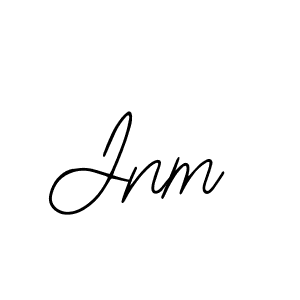 Use a signature maker to create a handwritten signature online. With this signature software, you can design (Bearetta-2O07w) your own signature for name Jnm. Jnm signature style 12 images and pictures png