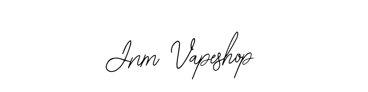 Design your own signature with our free online signature maker. With this signature software, you can create a handwritten (Bearetta-2O07w) signature for name Jnm Vapeshop. Jnm Vapeshop signature style 12 images and pictures png