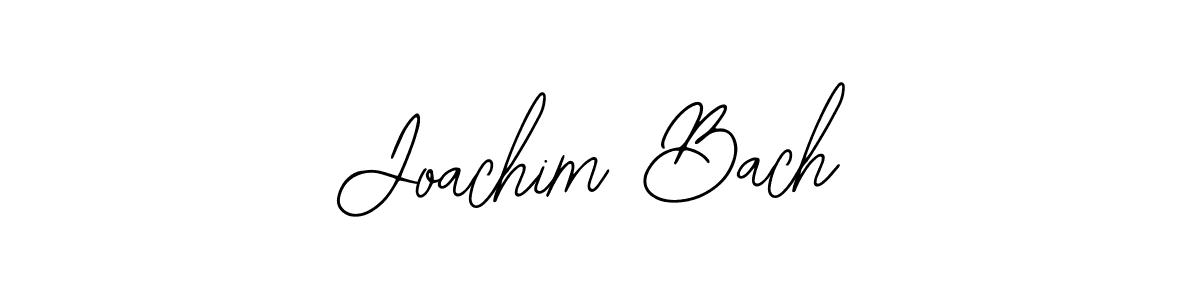 Make a beautiful signature design for name Joachim Bach. With this signature (Bearetta-2O07w) style, you can create a handwritten signature for free. Joachim Bach signature style 12 images and pictures png
