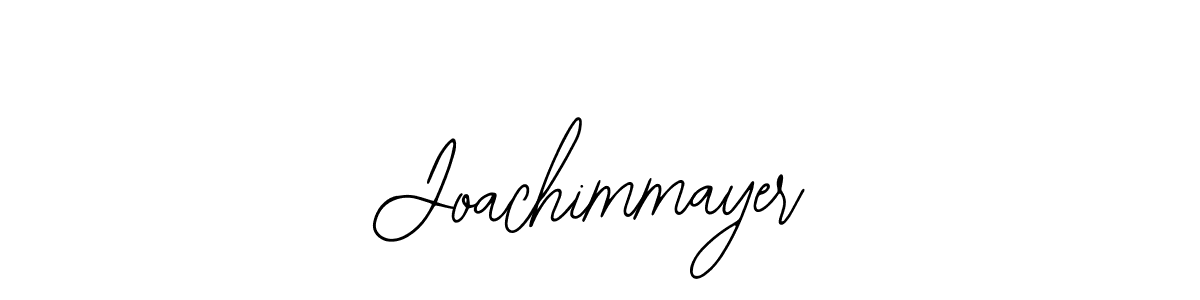 How to make Joachimmayer signature? Bearetta-2O07w is a professional autograph style. Create handwritten signature for Joachimmayer name. Joachimmayer signature style 12 images and pictures png