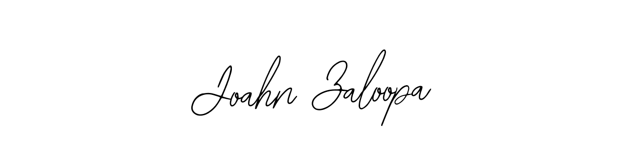 How to make Joahn Zaloopa signature? Bearetta-2O07w is a professional autograph style. Create handwritten signature for Joahn Zaloopa name. Joahn Zaloopa signature style 12 images and pictures png