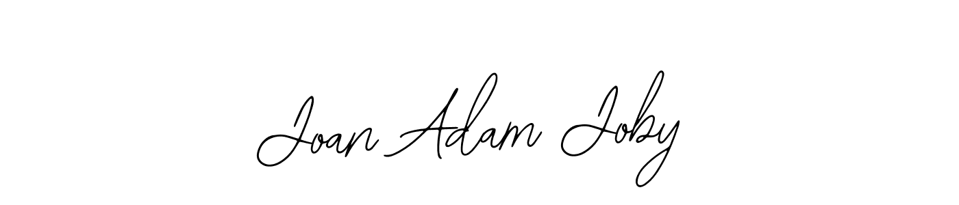 if you are searching for the best signature style for your name Joan Adam Joby. so please give up your signature search. here we have designed multiple signature styles  using Bearetta-2O07w. Joan Adam Joby signature style 12 images and pictures png