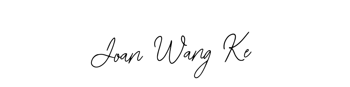 if you are searching for the best signature style for your name Joan Wang Ke. so please give up your signature search. here we have designed multiple signature styles  using Bearetta-2O07w. Joan Wang Ke signature style 12 images and pictures png