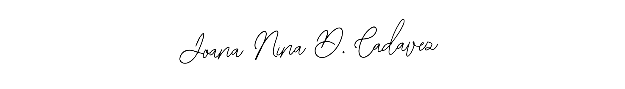 Check out images of Autograph of Joana Nina D. Cadavez name. Actor Joana Nina D. Cadavez Signature Style. Bearetta-2O07w is a professional sign style online. Joana Nina D. Cadavez signature style 12 images and pictures png