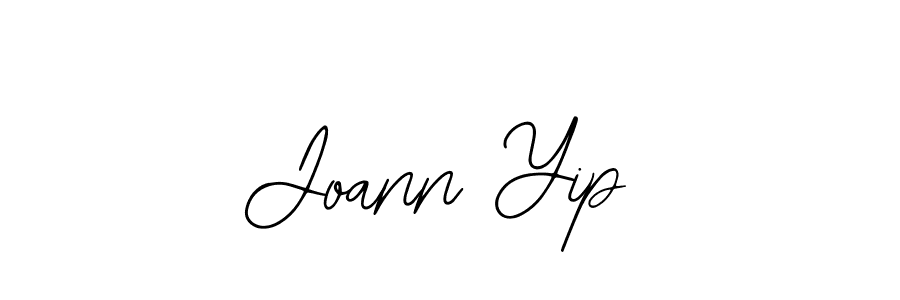 Design your own signature with our free online signature maker. With this signature software, you can create a handwritten (Bearetta-2O07w) signature for name Joann Yip. Joann Yip signature style 12 images and pictures png