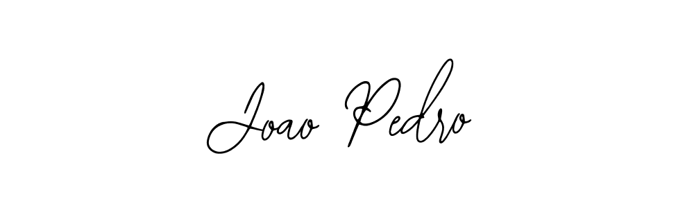 Joao Pedro stylish signature style. Best Handwritten Sign (Bearetta-2O07w) for my name. Handwritten Signature Collection Ideas for my name Joao Pedro. Joao Pedro signature style 12 images and pictures png