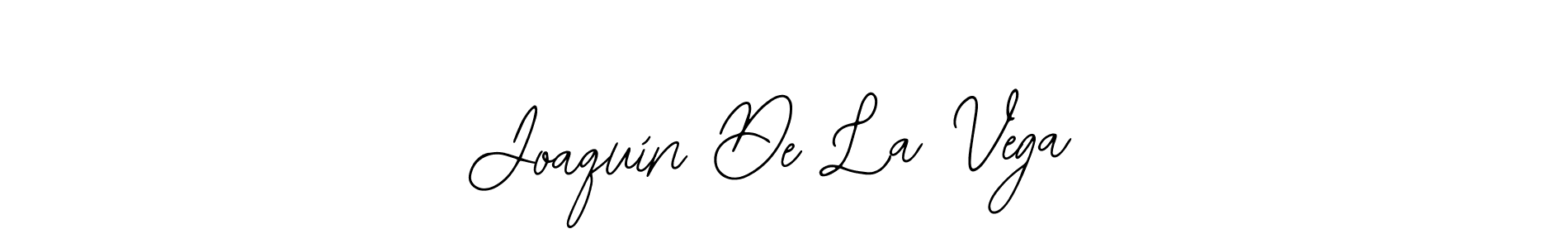 Similarly Bearetta-2O07w is the best handwritten signature design. Signature creator online .You can use it as an online autograph creator for name Joaquín De La Vega. Joaquín De La Vega signature style 12 images and pictures png