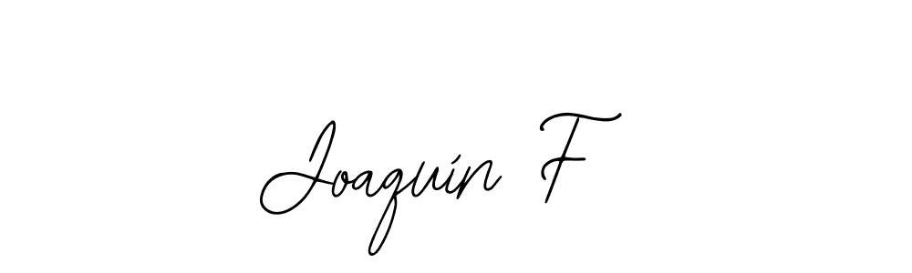 How to make Joaquín F signature? Bearetta-2O07w is a professional autograph style. Create handwritten signature for Joaquín F name. Joaquín F signature style 12 images and pictures png