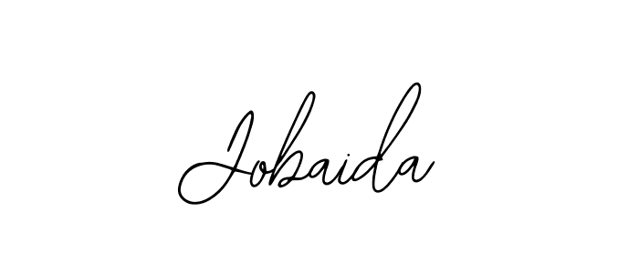 You should practise on your own different ways (Bearetta-2O07w) to write your name (Jobaida) in signature. don't let someone else do it for you. Jobaida signature style 12 images and pictures png