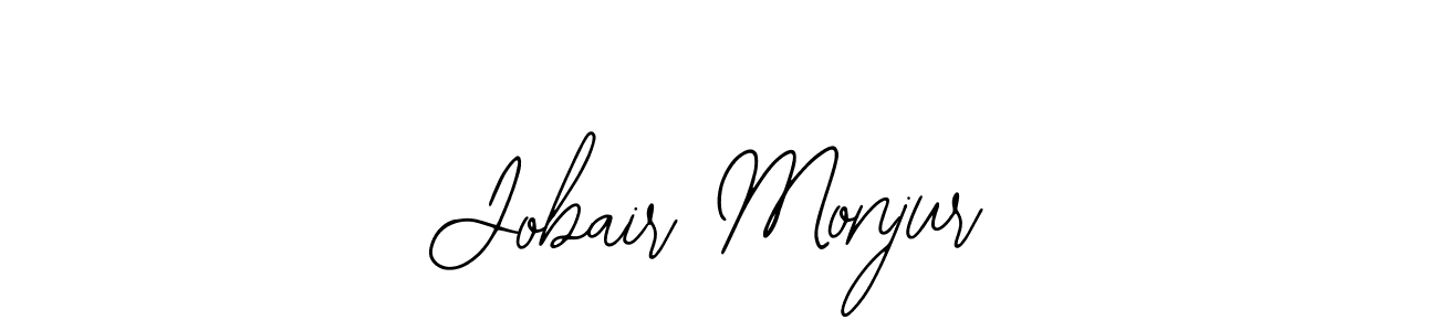 Bearetta-2O07w is a professional signature style that is perfect for those who want to add a touch of class to their signature. It is also a great choice for those who want to make their signature more unique. Get Jobair Monjur name to fancy signature for free. Jobair Monjur signature style 12 images and pictures png