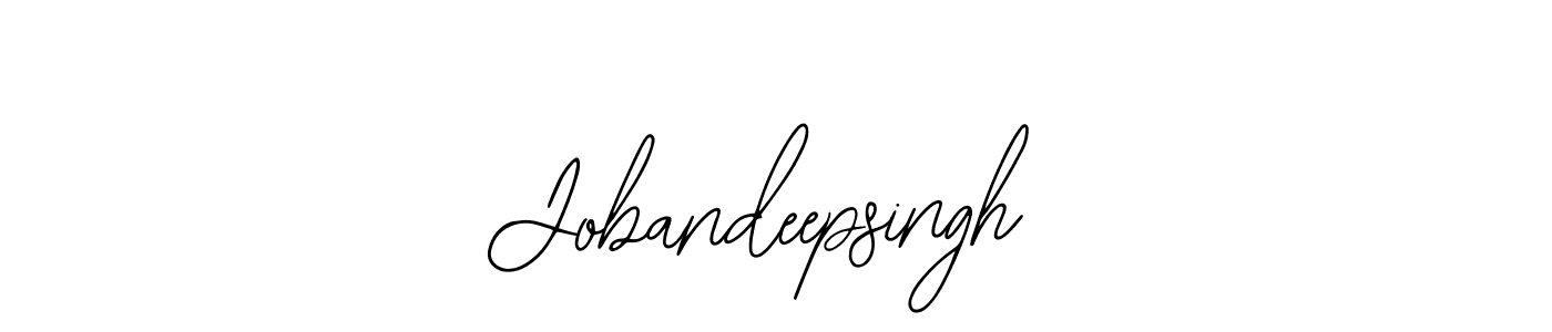 How to Draw Jobandeepsingh signature style? Bearetta-2O07w is a latest design signature styles for name Jobandeepsingh. Jobandeepsingh signature style 12 images and pictures png