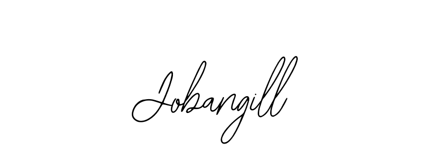 The best way (Bearetta-2O07w) to make a short signature is to pick only two or three words in your name. The name Jobangill include a total of six letters. For converting this name. Jobangill signature style 12 images and pictures png