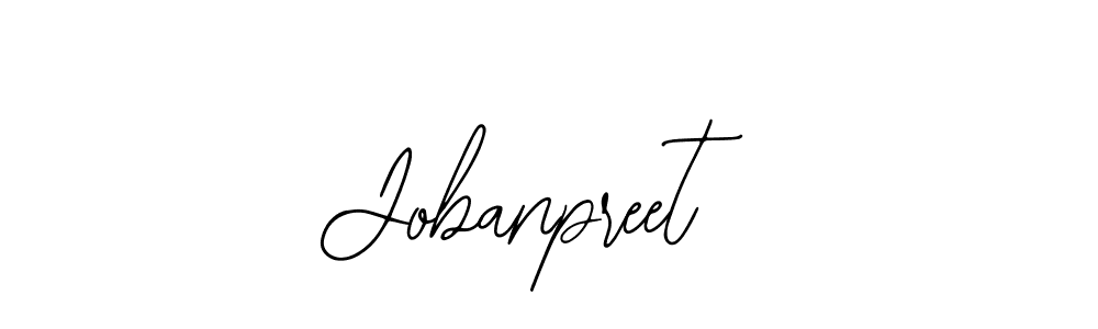 Use a signature maker to create a handwritten signature online. With this signature software, you can design (Bearetta-2O07w) your own signature for name Jobanpreet. Jobanpreet signature style 12 images and pictures png