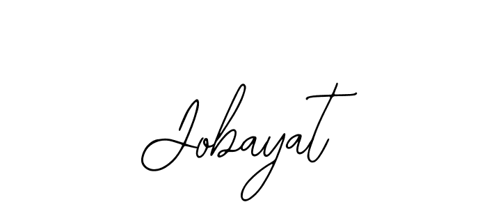 Similarly Bearetta-2O07w is the best handwritten signature design. Signature creator online .You can use it as an online autograph creator for name Jobayat. Jobayat signature style 12 images and pictures png