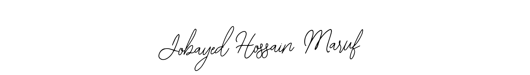 Also You can easily find your signature by using the search form. We will create Jobayed Hossain Maruf name handwritten signature images for you free of cost using Bearetta-2O07w sign style. Jobayed Hossain Maruf signature style 12 images and pictures png