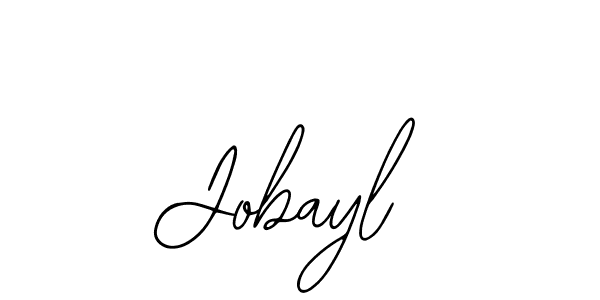 Bearetta-2O07w is a professional signature style that is perfect for those who want to add a touch of class to their signature. It is also a great choice for those who want to make their signature more unique. Get Jobayl name to fancy signature for free. Jobayl signature style 12 images and pictures png