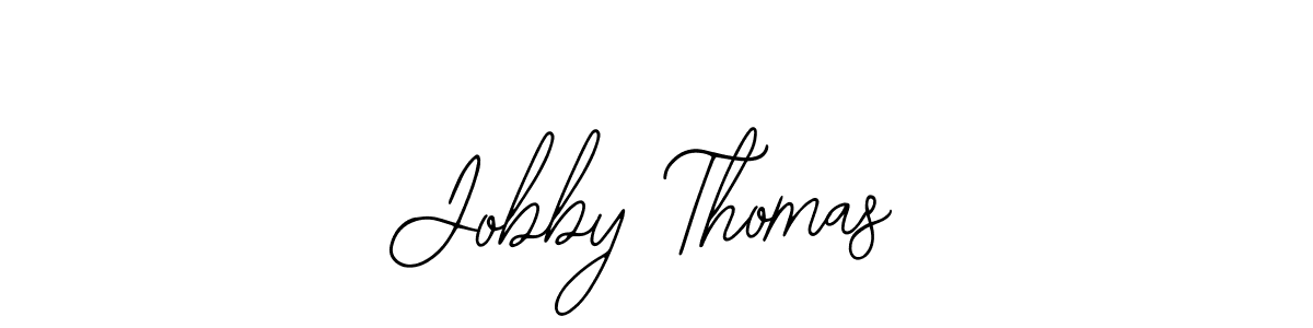 The best way (Bearetta-2O07w) to make a short signature is to pick only two or three words in your name. The name Jobby Thomas include a total of six letters. For converting this name. Jobby Thomas signature style 12 images and pictures png