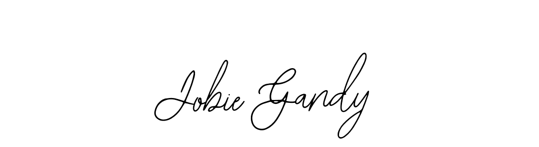 Also You can easily find your signature by using the search form. We will create Jobie Gandy name handwritten signature images for you free of cost using Bearetta-2O07w sign style. Jobie Gandy signature style 12 images and pictures png