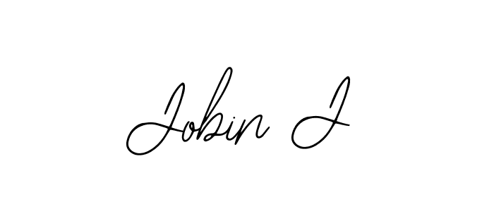 Also we have Jobin J name is the best signature style. Create professional handwritten signature collection using Bearetta-2O07w autograph style. Jobin J signature style 12 images and pictures png