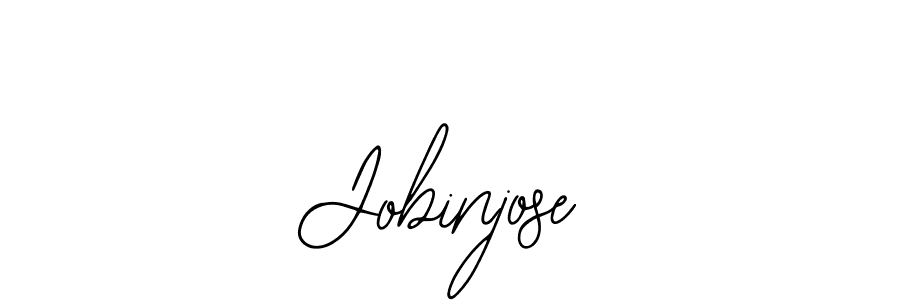 How to make Jobinjose name signature. Use Bearetta-2O07w style for creating short signs online. This is the latest handwritten sign. Jobinjose signature style 12 images and pictures png