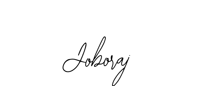 You should practise on your own different ways (Bearetta-2O07w) to write your name (Joboraj) in signature. don't let someone else do it for you. Joboraj signature style 12 images and pictures png