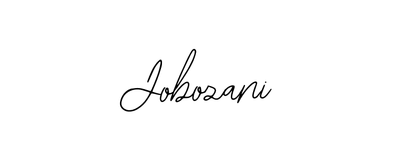 Use a signature maker to create a handwritten signature online. With this signature software, you can design (Bearetta-2O07w) your own signature for name Jobozani. Jobozani signature style 12 images and pictures png