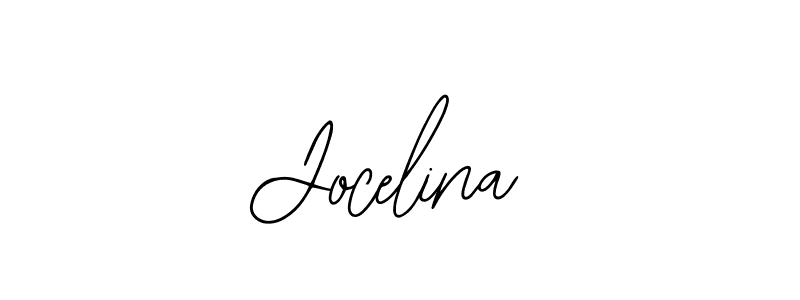 Make a beautiful signature design for name Jocelina. With this signature (Bearetta-2O07w) style, you can create a handwritten signature for free. Jocelina signature style 12 images and pictures png